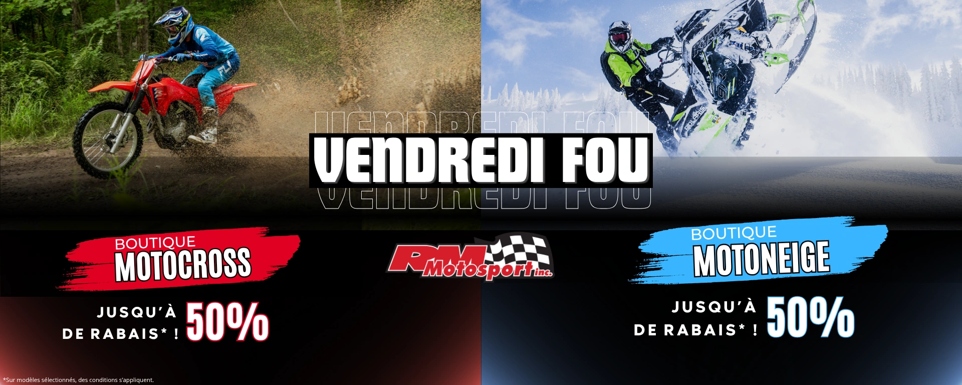 Offre du vendredi fou chez RM Motosport alt