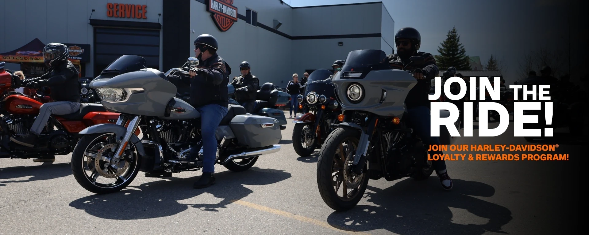 Join the Ride! Join our Harley‑Davidson® Loyalty & Rewards Program! alt