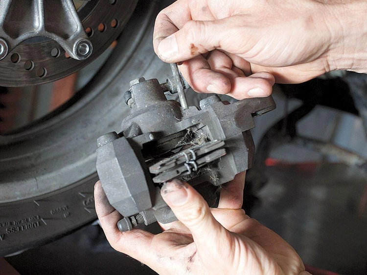 Motorcycle Maintenance 101: Brake Inspection & Repair alt