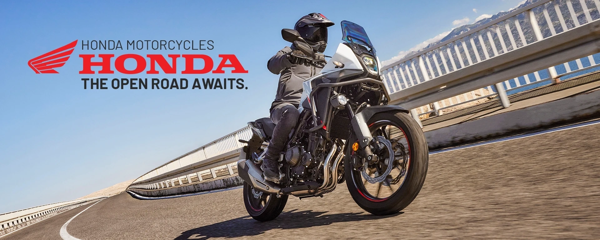 Honda Motorcycles: The open road awaits. alt