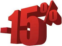15% OFF alt