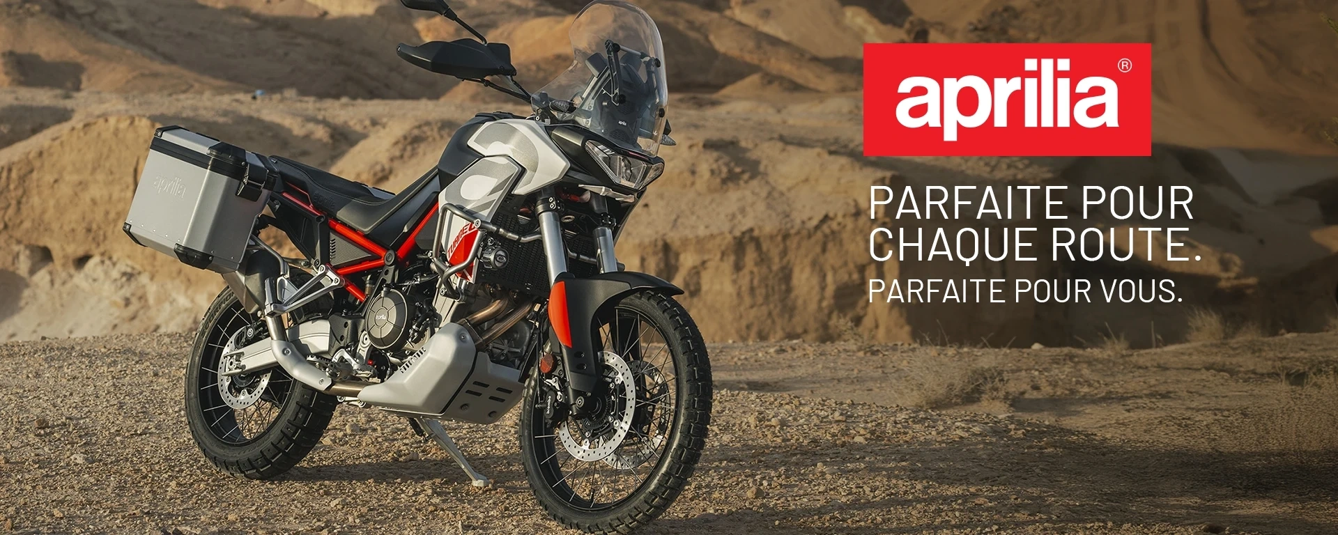 Aprilia : Parfaite pour chaque route. Parfaite pour vous. alt