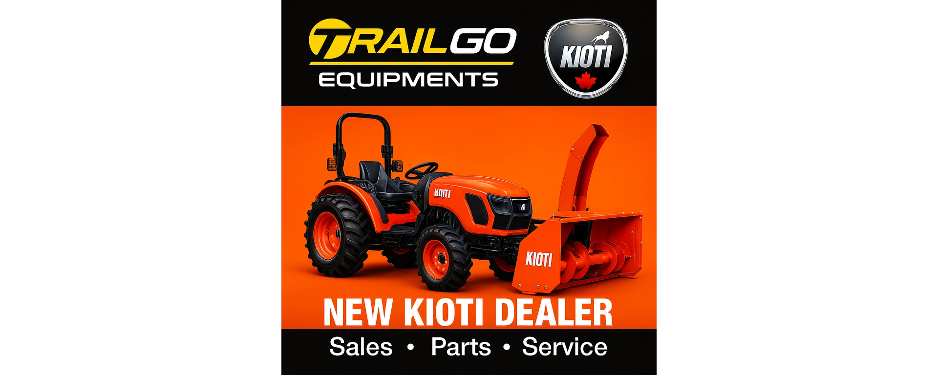 🚜 New Kioti Dealership in the Region! 🔶 alt