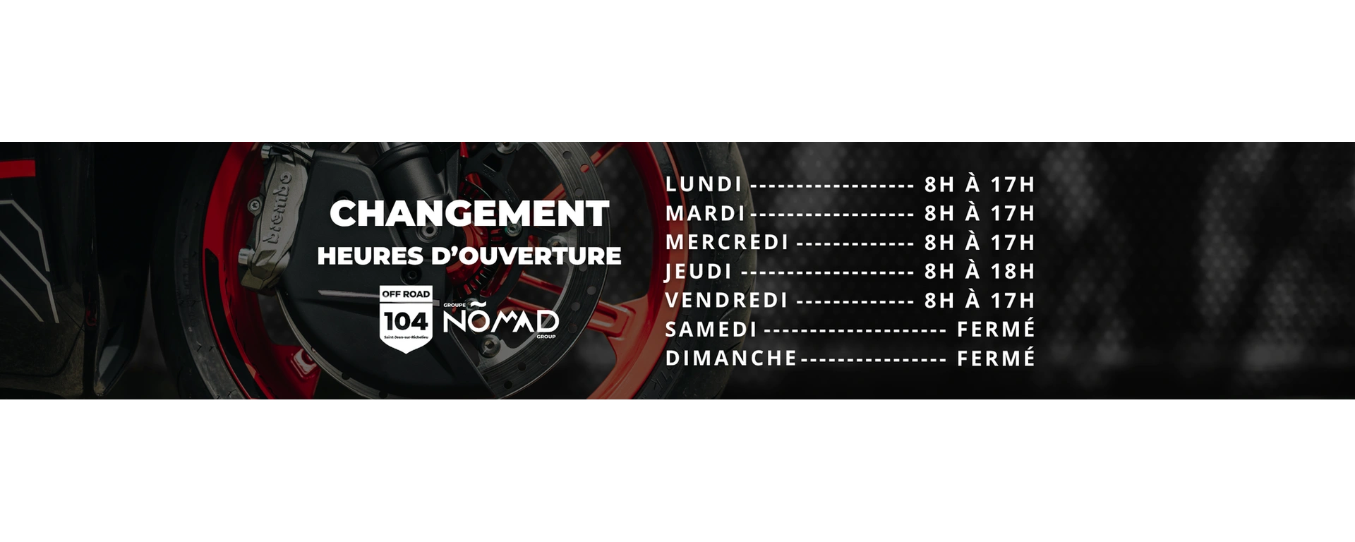 Nouvelles heures d'ouverture alt