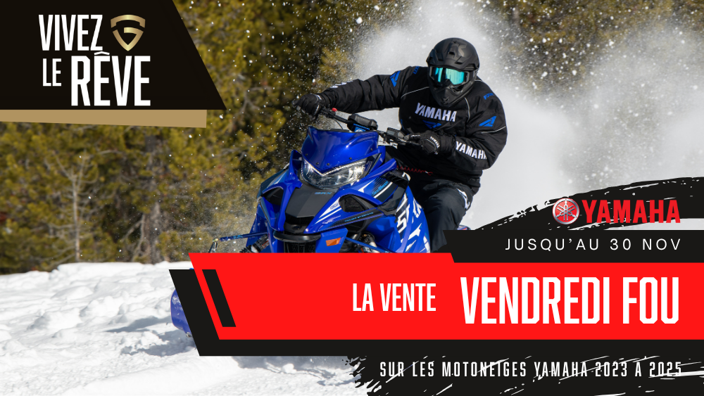 La vente VENDREDI FOU - Motoneiges Yamaha alt