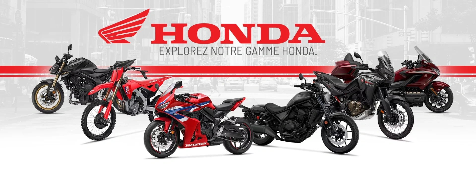 Explorez notre gamme Honda. alt