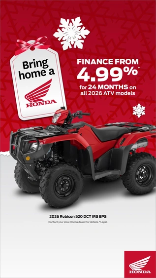 Bring home a Honda - 2026 ATVs alt