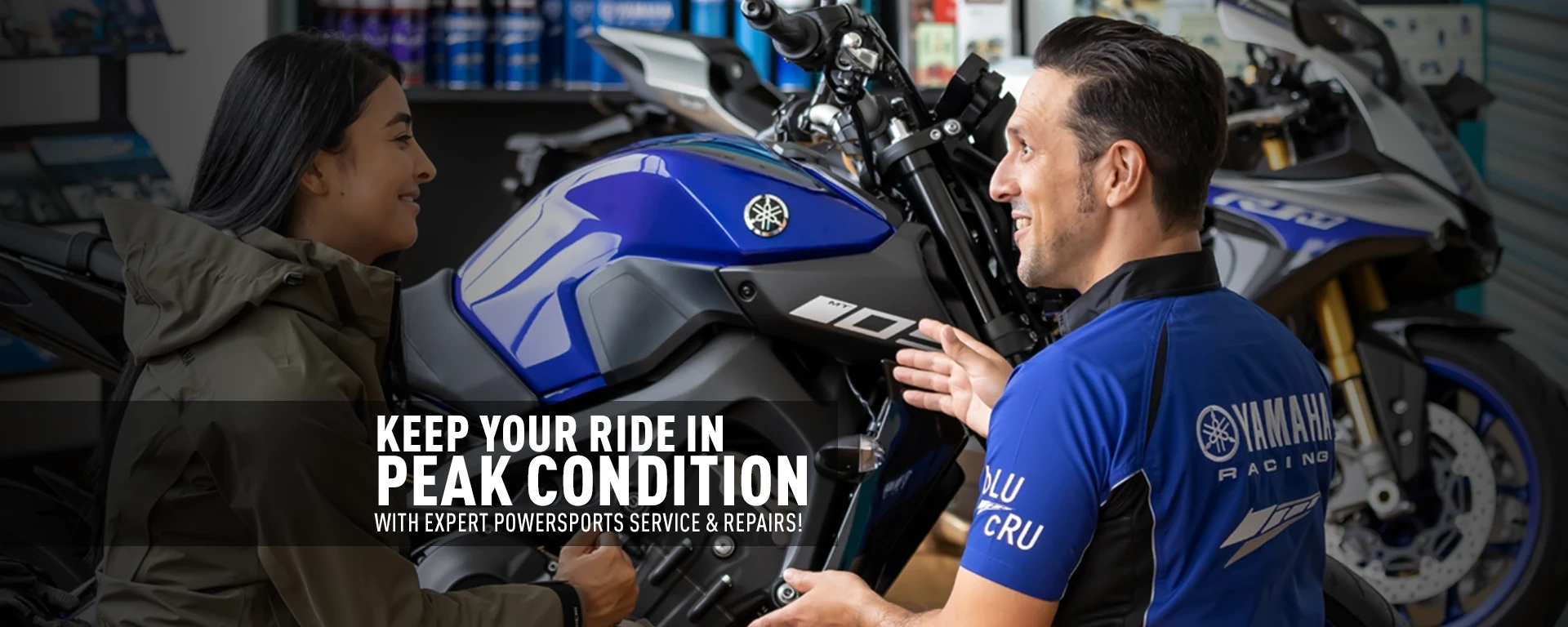 Keep your ride in peak condition with expert powersports service & repairs! alt