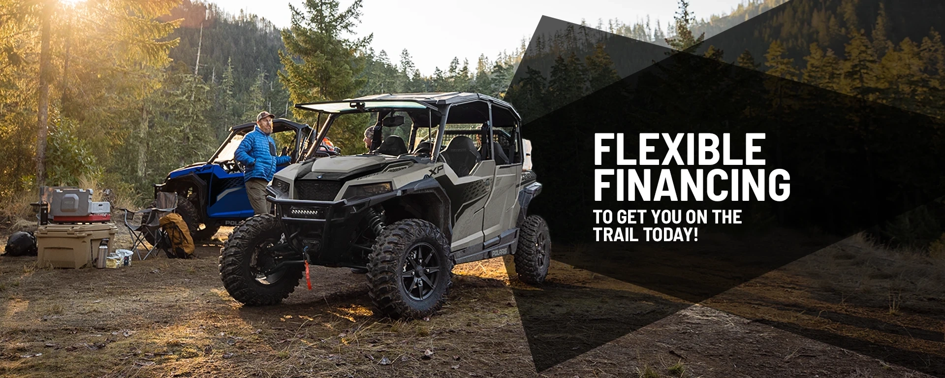 Flexible financing to get you on the trail today! alt
