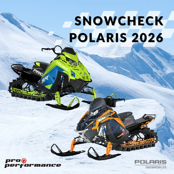 Les motoneiges Polaris 2026 sont arrivées chez Pro Performance! alt