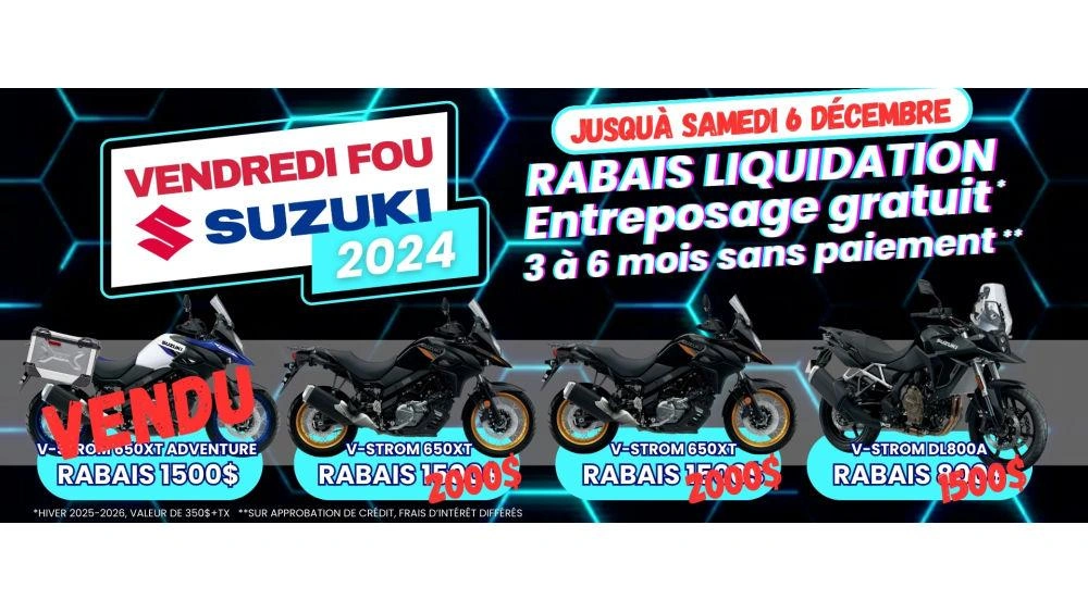 Vendredi Fou Suzuki V-Strom alt
