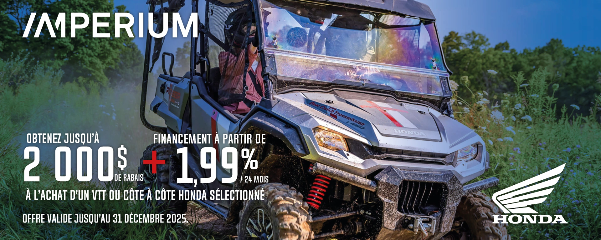 Promo Honda VTT/VCC alt