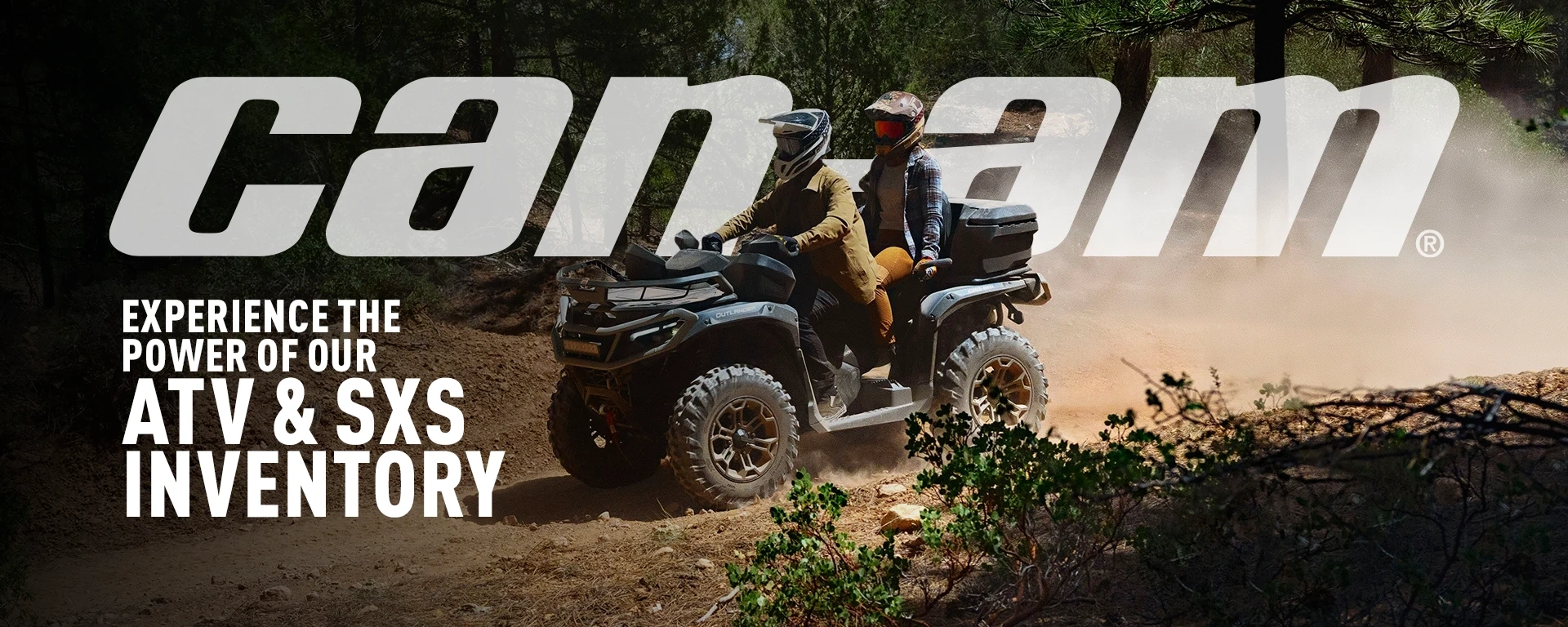 Experience the power of our ATV & SxS inventory alt