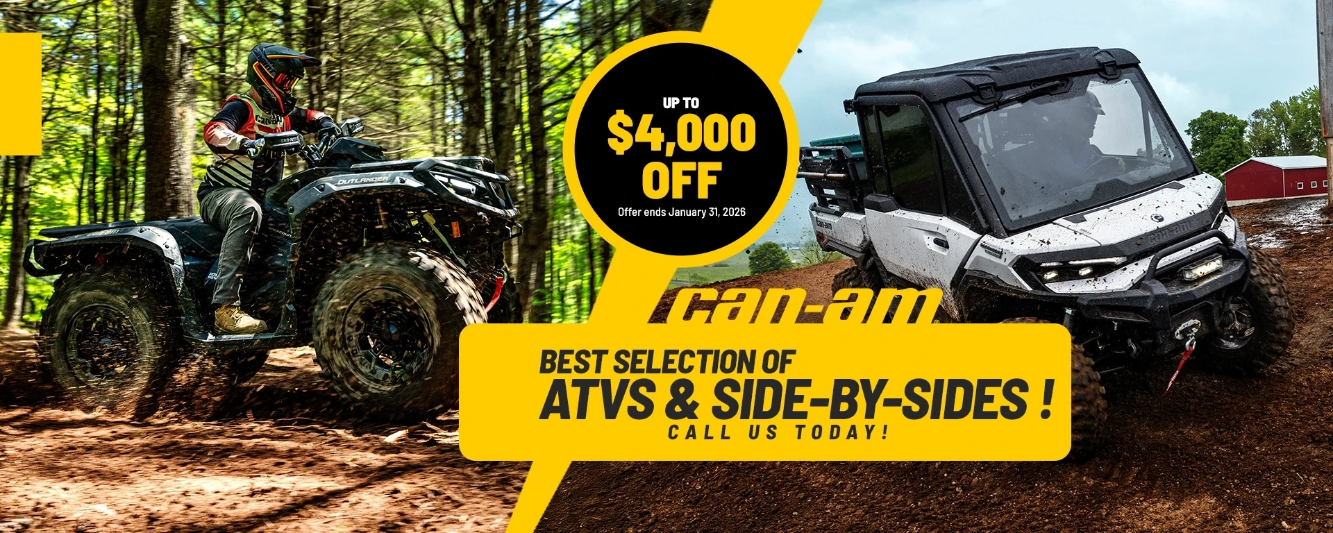 Can-Am Pre-Order ATV - SBS alt
