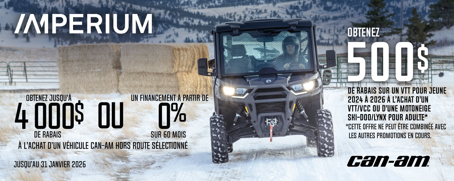 Promo Can-Am hors route alt