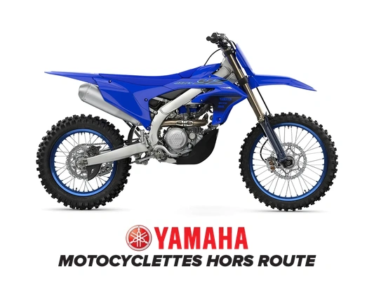 Motocyclette Yamaha hors route