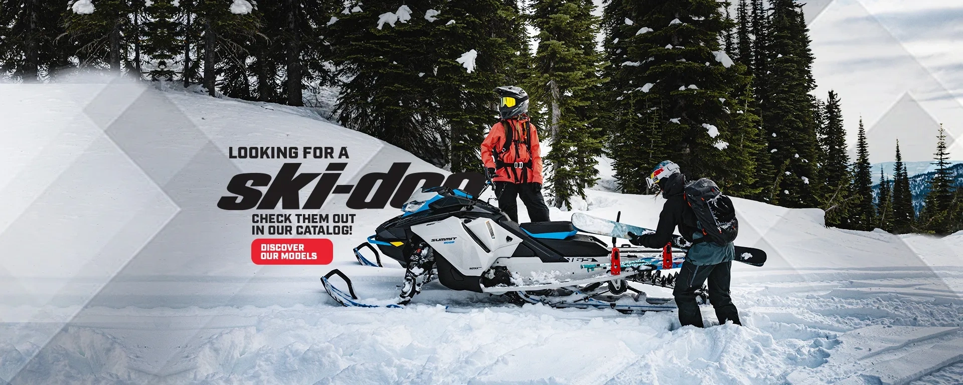 New Ski-Doo snowmobiles