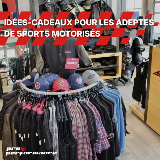 Idées-cadeaux de Noël pour les adeptes de sports motorisés : accessoires, vêtements d’hiver et cartes-cadeaux alt