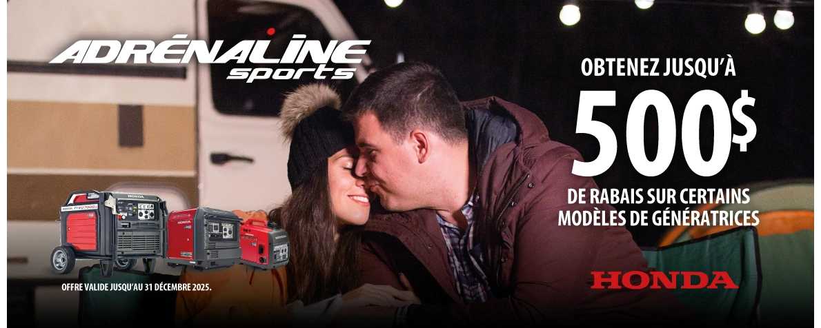 Promo Honda Génératrices alt