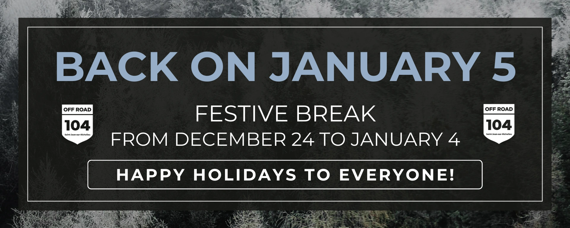 back on january 5 alt