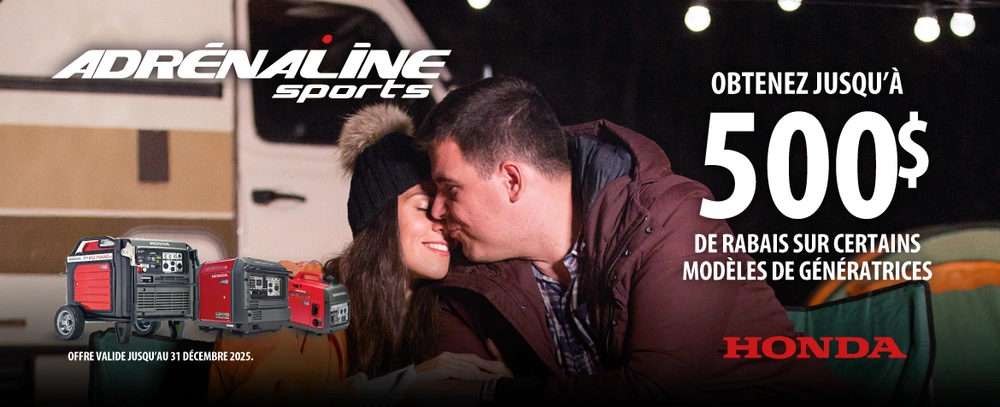 Promo Honda Génératrices alt