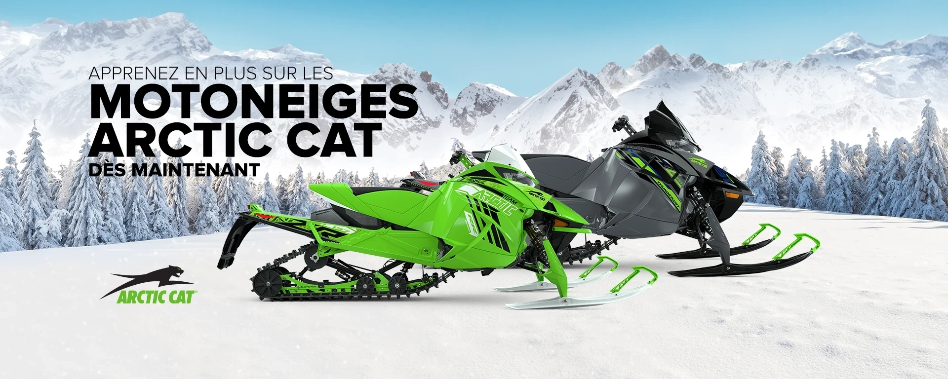 Motoneiges Arctic Cat neuves alt