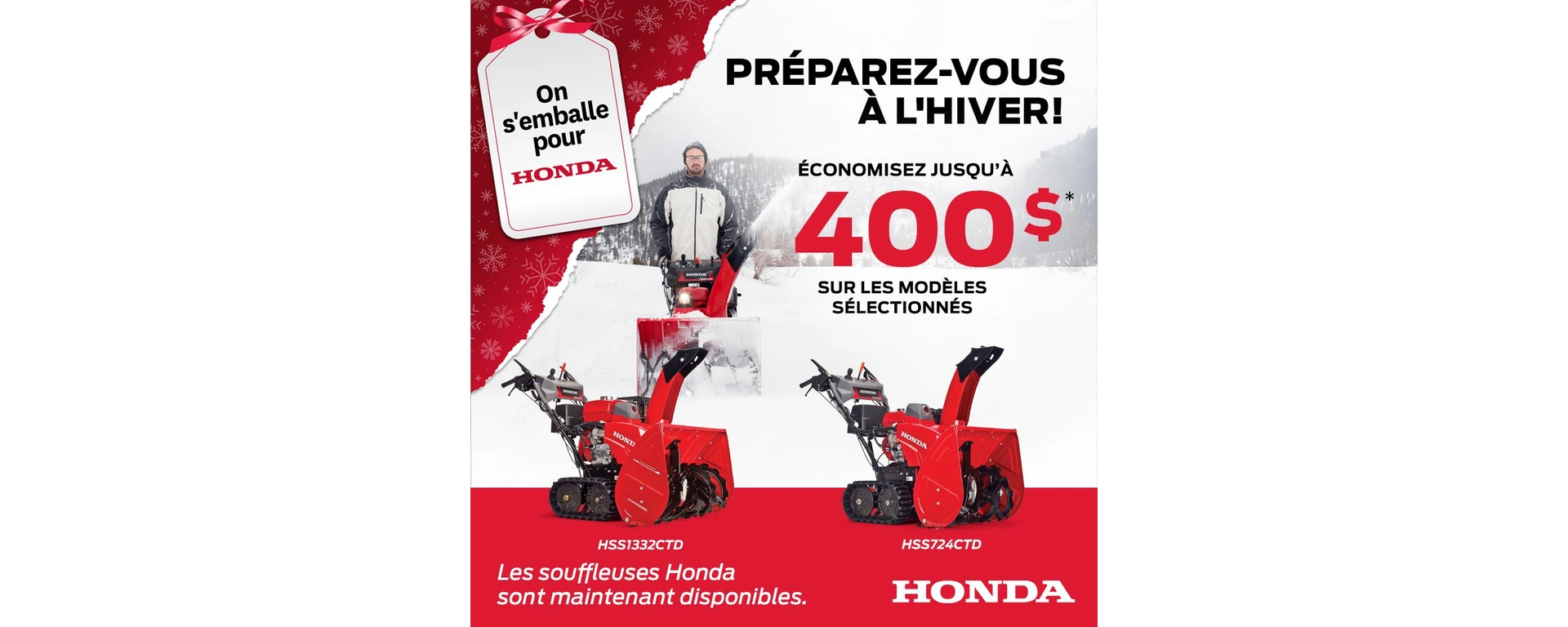 Honda - Power up your winter alt