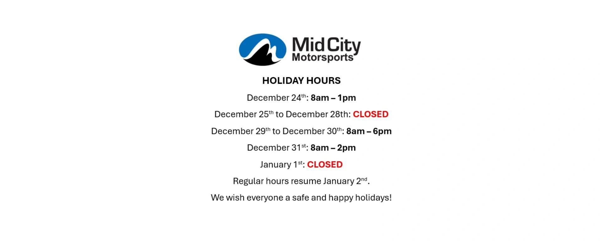 xmas hours alt