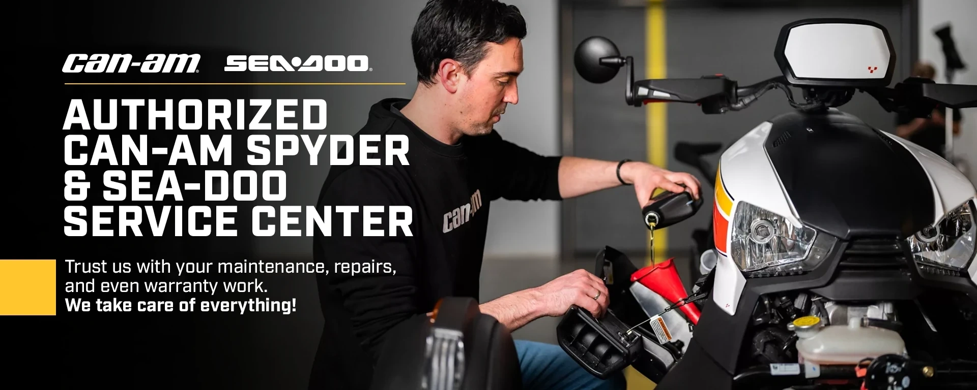 Authorized Can-Am Spyder & Sea-Doo Service Center alt