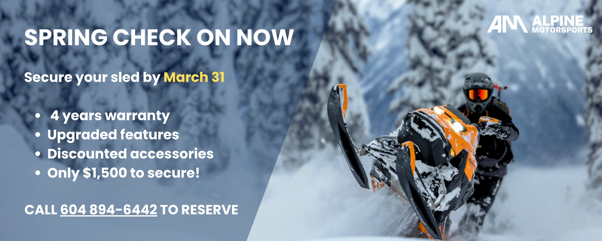 Secure your 2027 Ski-Doo today alt