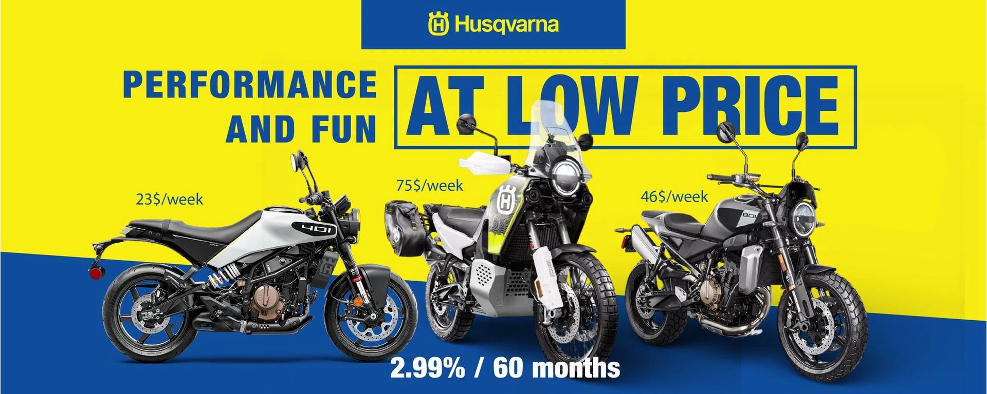 Husqvarna motorcycles 2024 & 2025 at low price alt