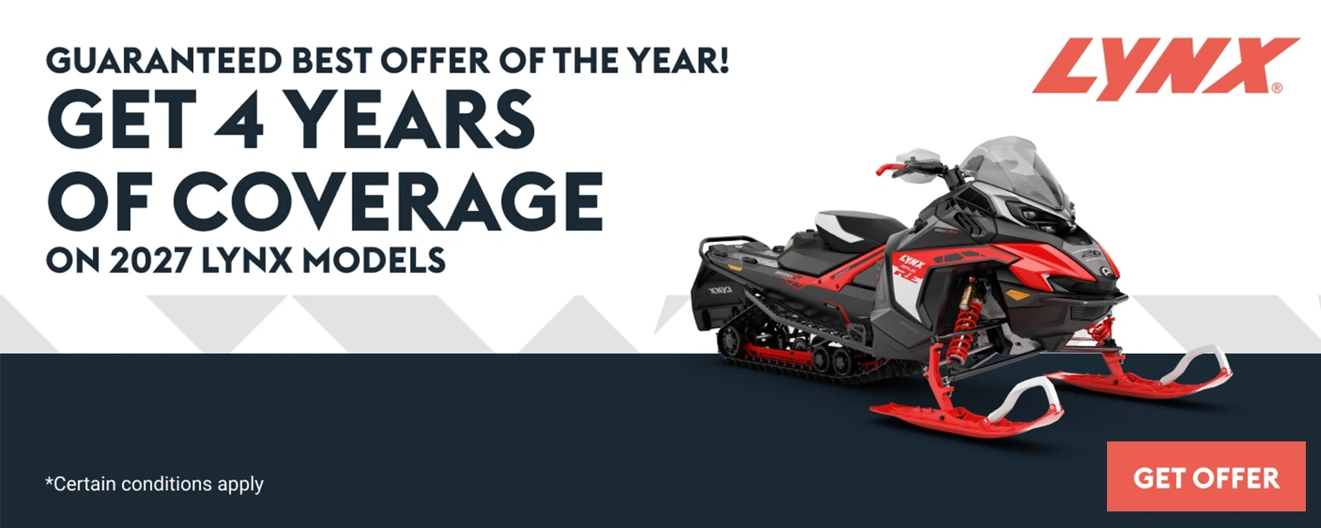 Get 4 years of coverage on 2027 Lynx models alt