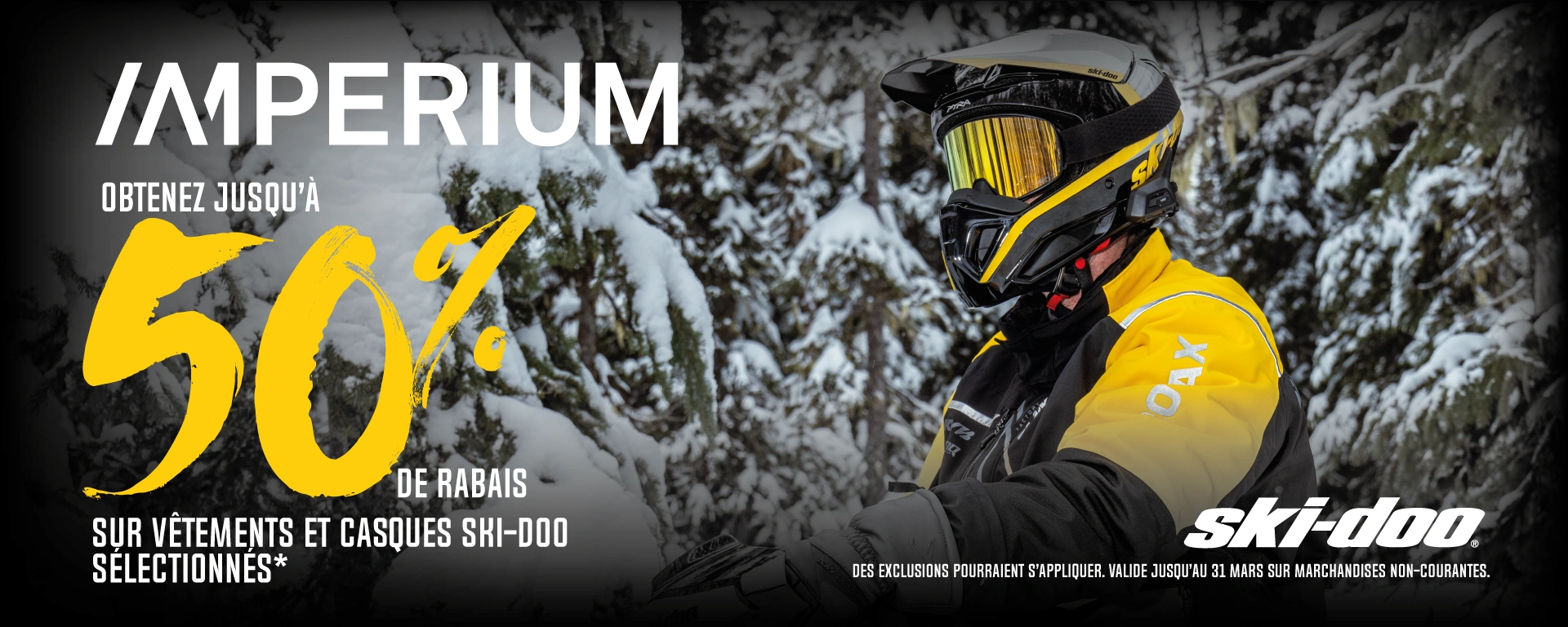 Promo vêtements et casques Ski-Doo alt