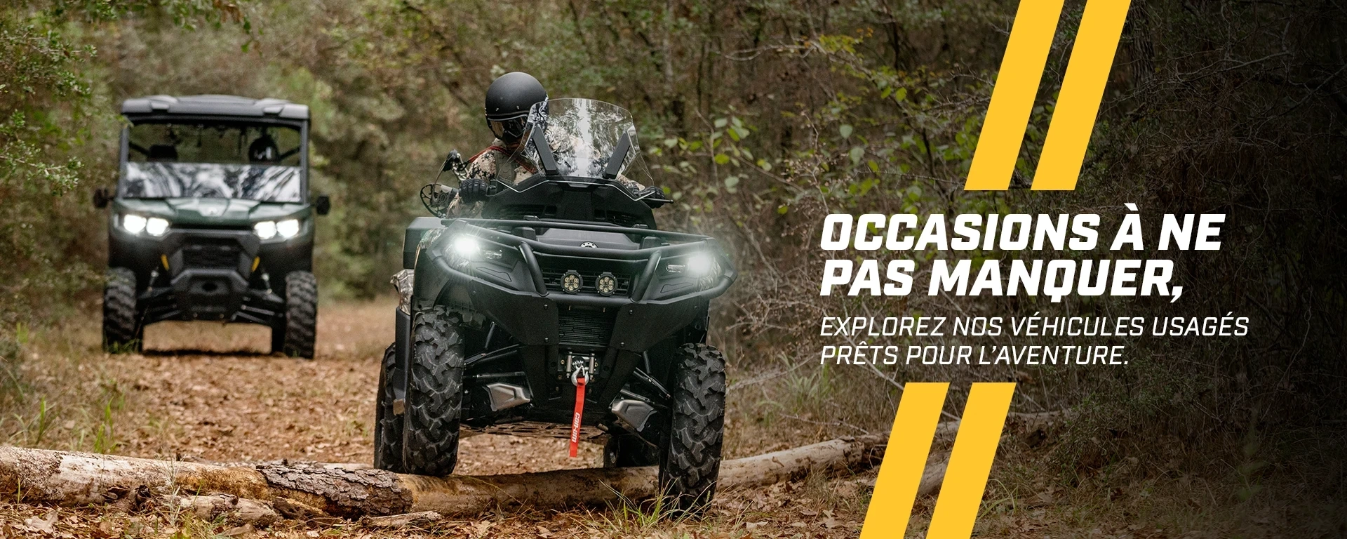 Occasions à ne pas manquer Explorez nos véhicules usagés prêts pour l’aventure. alt