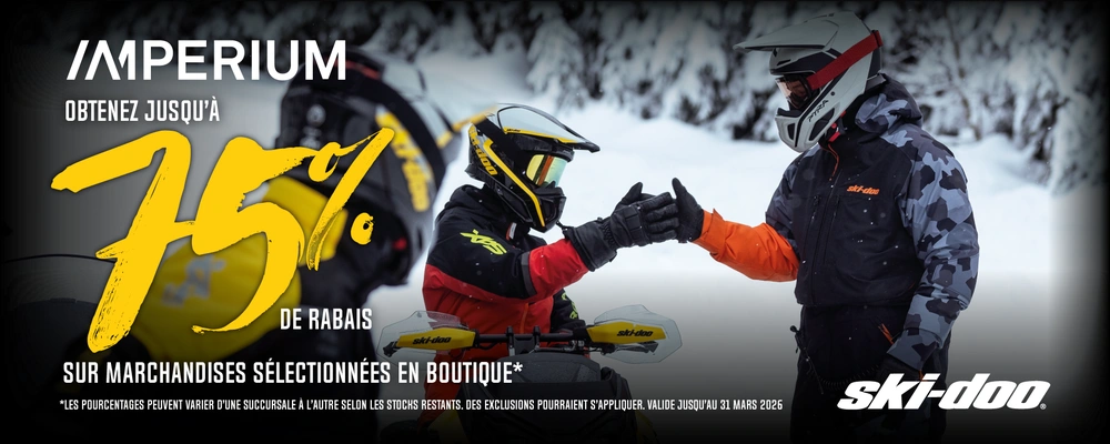 Promo Ski-Doo vêtements alt