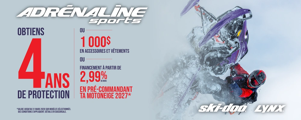 Pré-commande Ski-Doo/Lynx 2027 alt