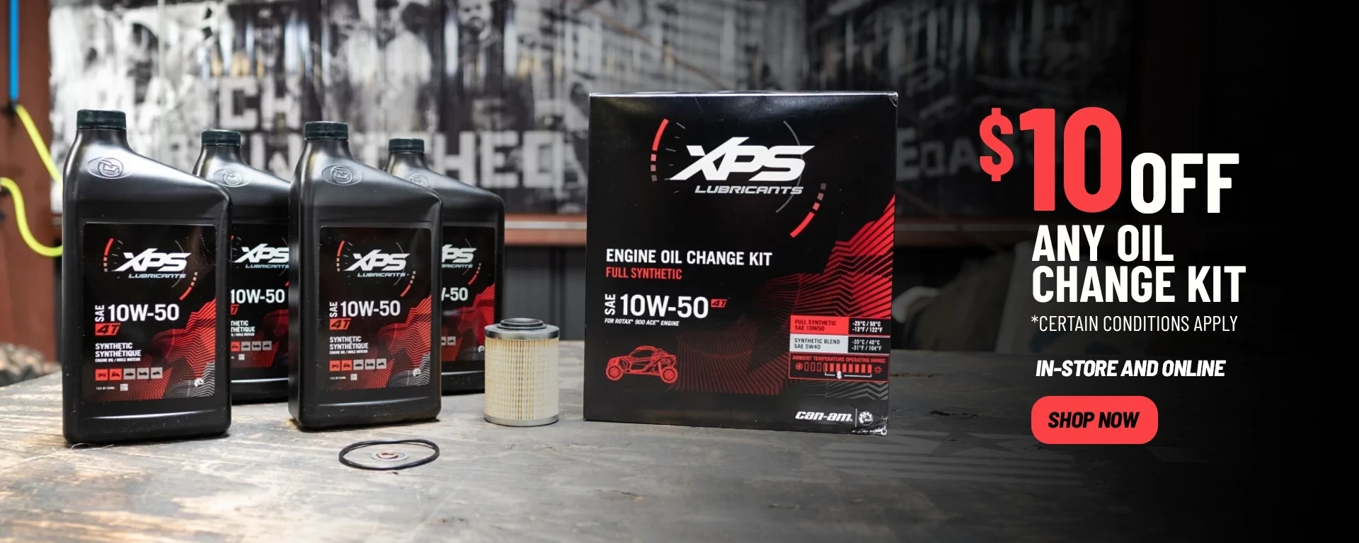 $10 OFF Any Oil Change Kit. alt