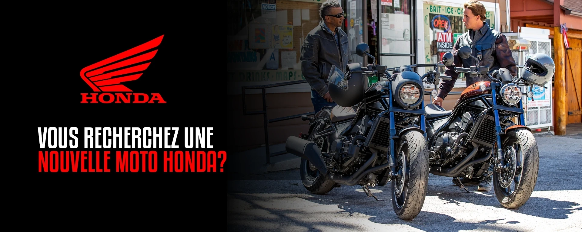 Vous recherchez une nouvelle moto Honda? alt