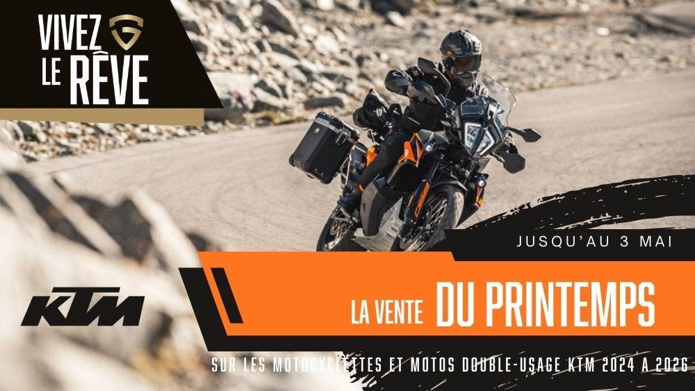 La vente  DU PRINTEMPS - Moto KTM alt