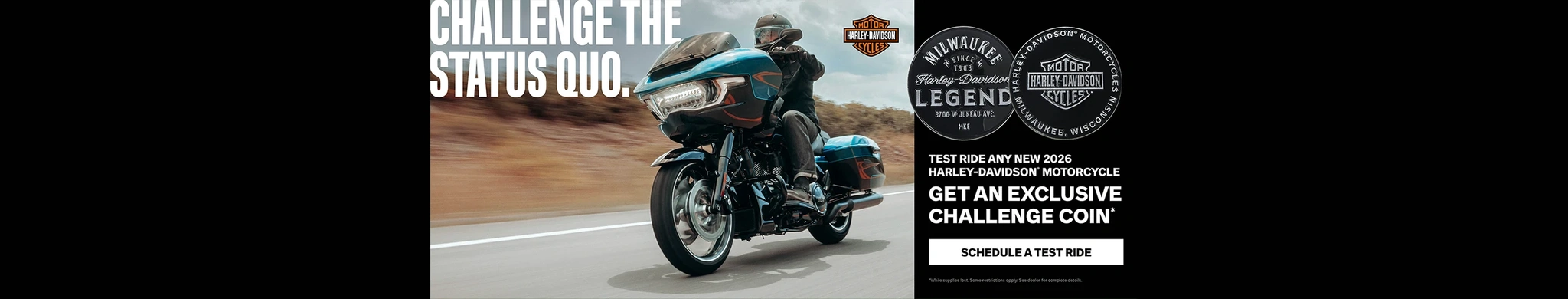 CHALLENGE THE STATUS QUO.