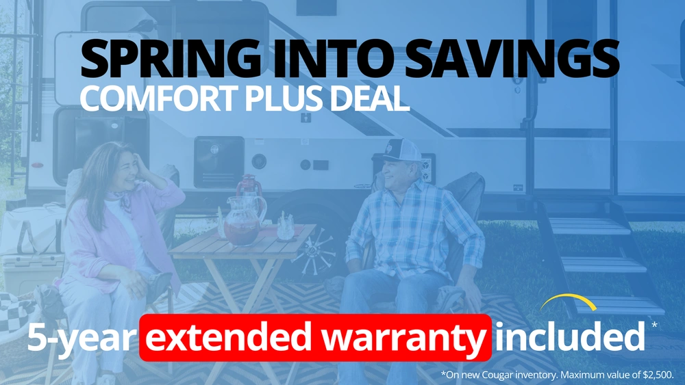 Spring into savings - 5-year extended warranty included alt
