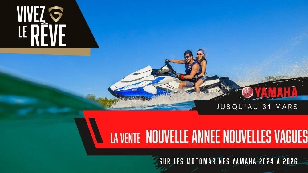 La vente NOUVELLE ANNÉE NOUVELLES VAGUES - Motomarine Yamaha alt
