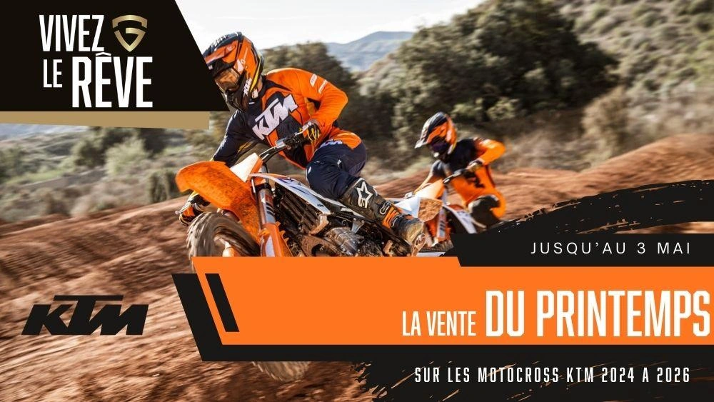 La vente DU PRINTEMPS - Motocross KTM alt