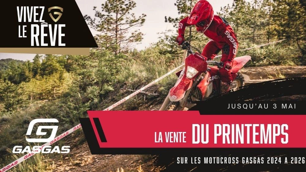 La vente DU PRINTEMPS - Motocross GASGAS alt