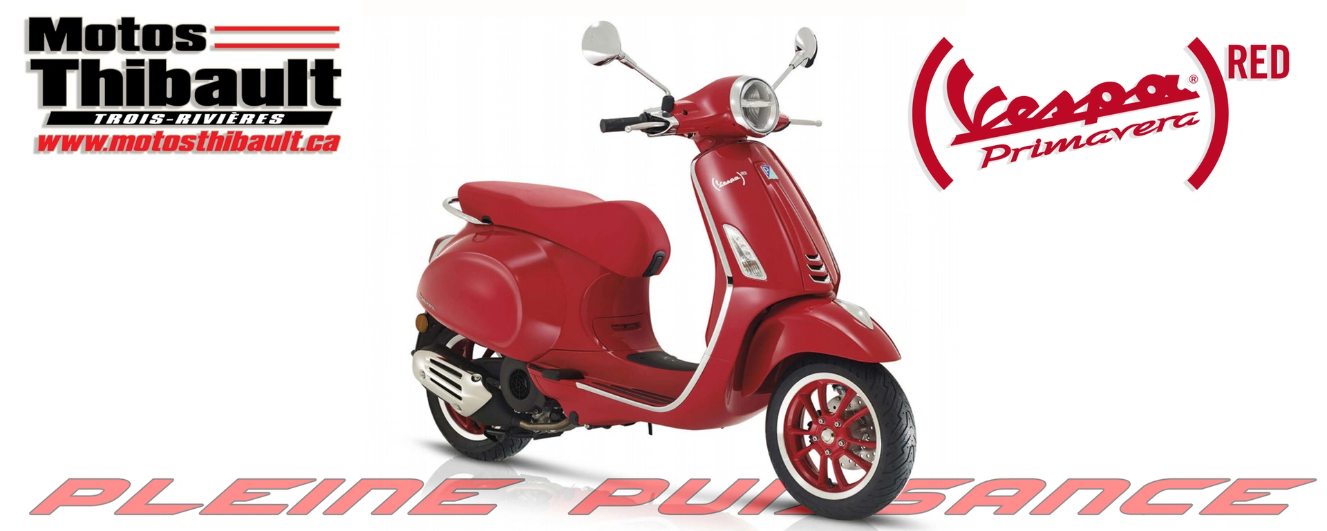 Vespa Primevera Red alt