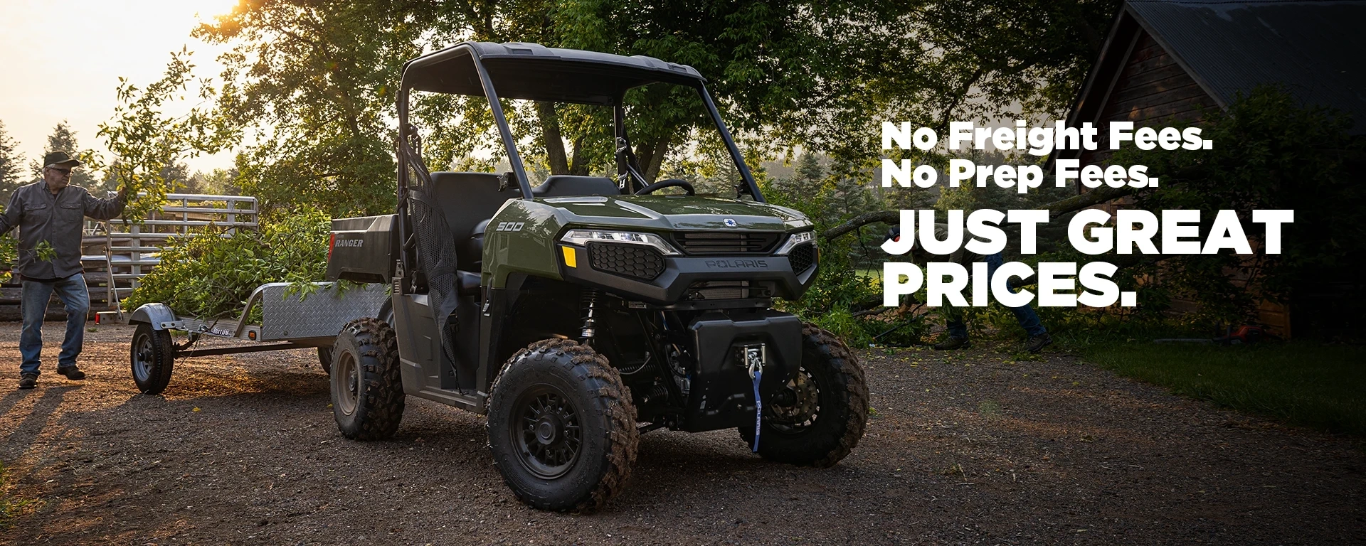 No Freight Fees. No Prep Fees. Just Great Prices. alt