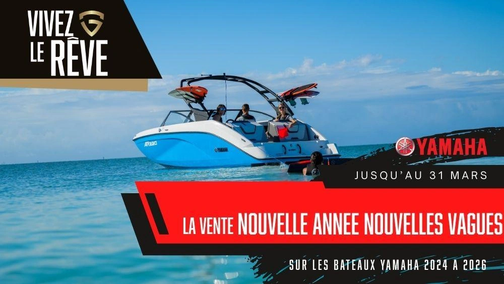 La vente MAINTENENT OU JAMAIS - Bateaux sport Yamaha alt