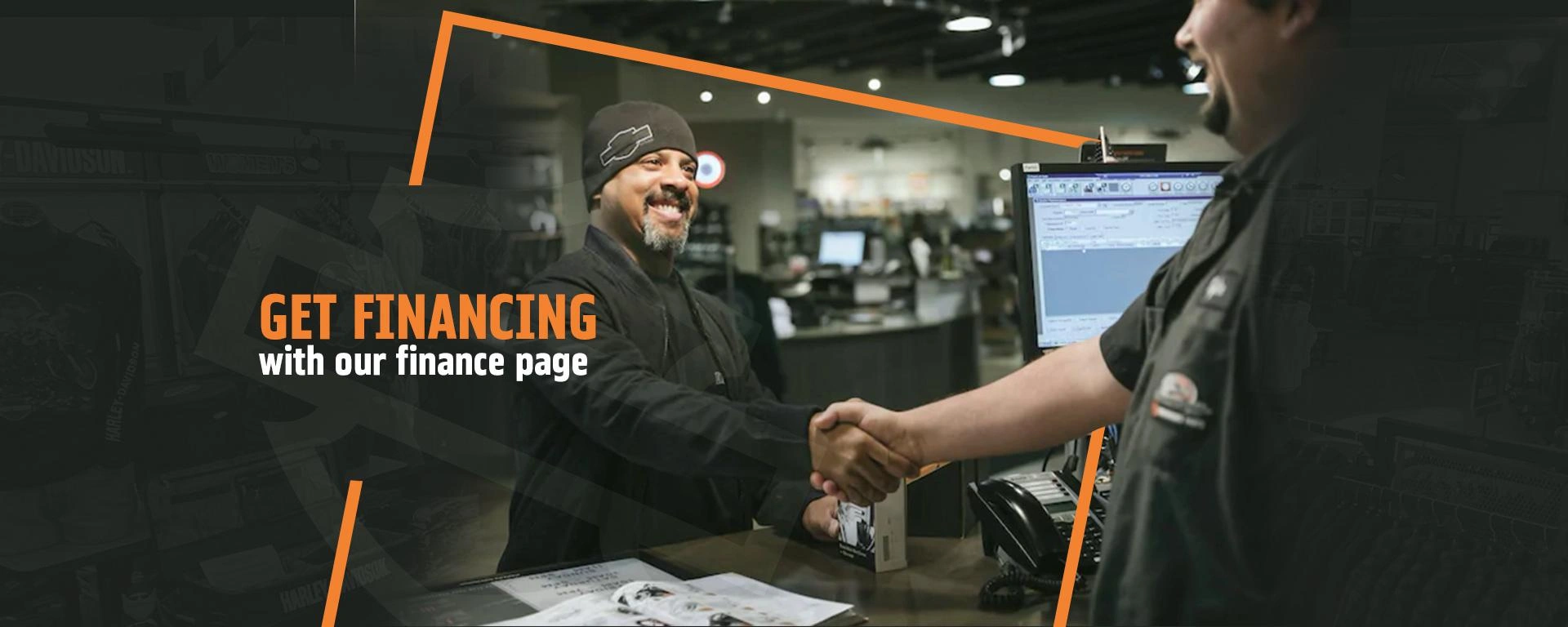 Get financing with our finance page alt