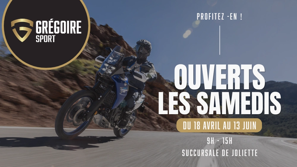 Ouverture des samedis — du 18 avril au 13 juin alt