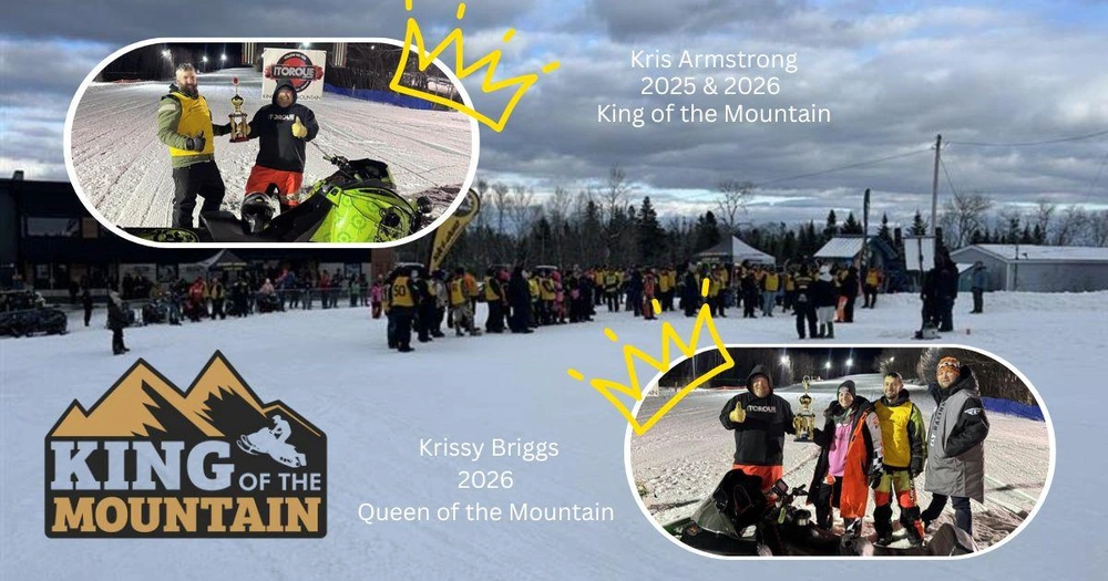 Félicitations à nos Roi et Reine de la Montagne 2026 ! 🏔️👑 alt